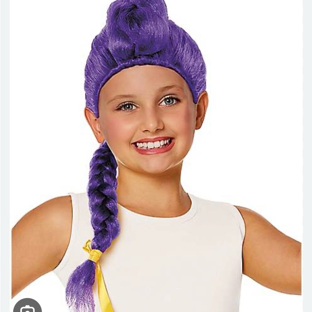 Kids Rumi Wig KPop Demon Hunters Purple